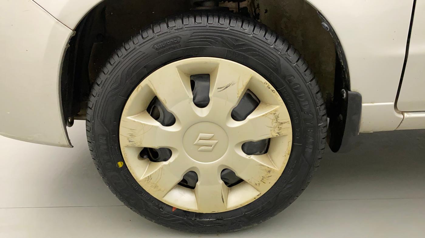 2013 Maruti Alto K10 VXI, Petrol, Manual, 26,107 km, Left Front Wheel