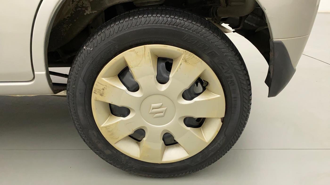 2013 Maruti Alto K10 VXI, Petrol, Manual, 26,107 km, Left Rear Wheel