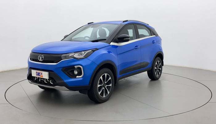 2021 Tata NEXON XZ PLUS PETROL SUNROOF, Petrol, Manual, 21,929 km, Left Front Diagonal