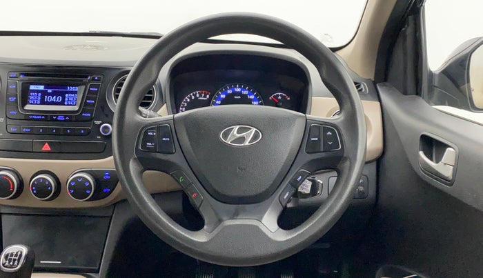 2014 Hyundai Xcent S 1.2, Petrol, Manual, 43,047 km, Steering Wheel Close Up