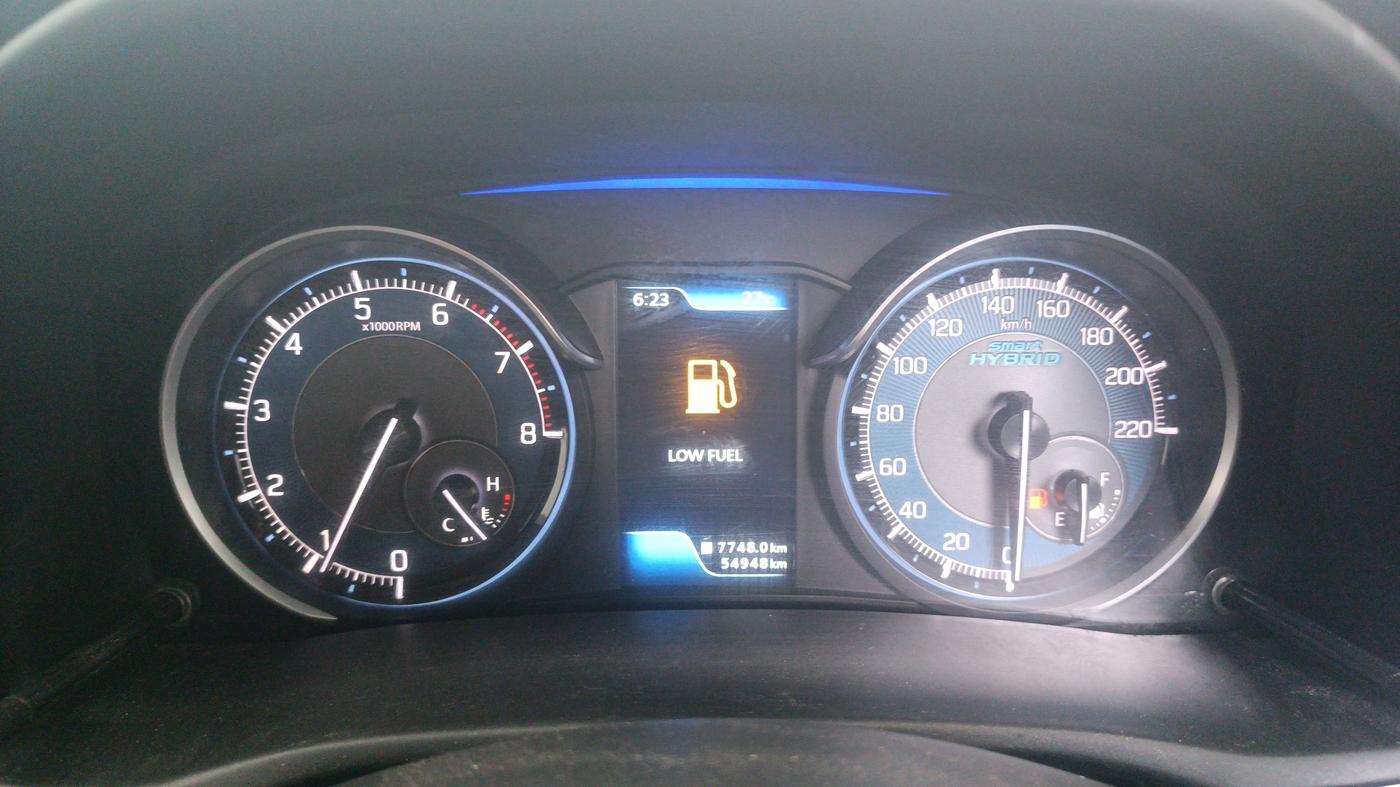 2020 Maruti XL6 ZETA MT, Petrol, Manual, 54,948 km, Odometer Image