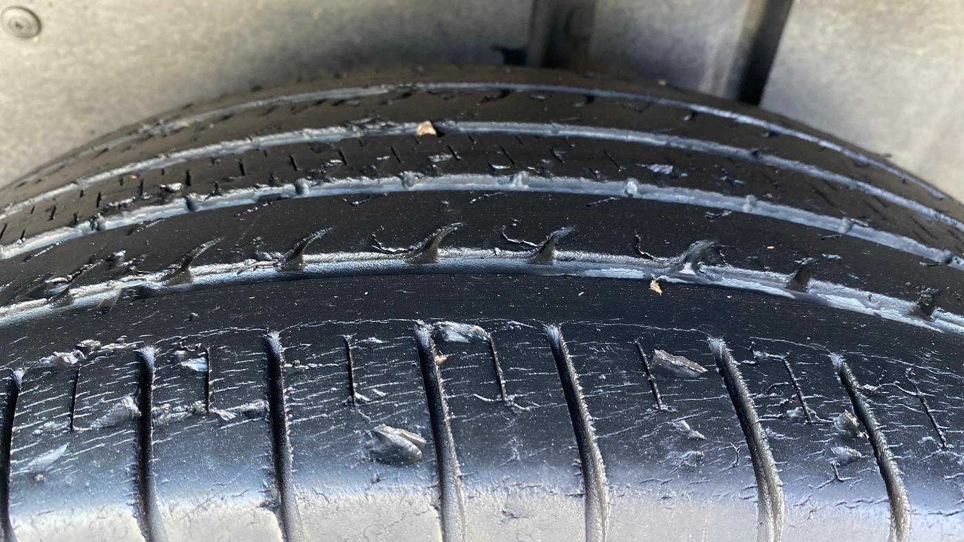 2020 MG HECTOR SHARP 1.5 DCT PETROL, Petrol, Automatic, 37,130 km, Left Rear Tyre Tread