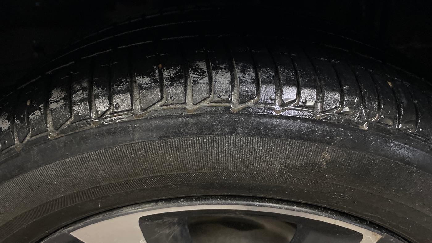 2020 Tata Tiago XZ PLUS PETROL, Petrol, Manual, 40,221 km, Left Rear Tyre Tread