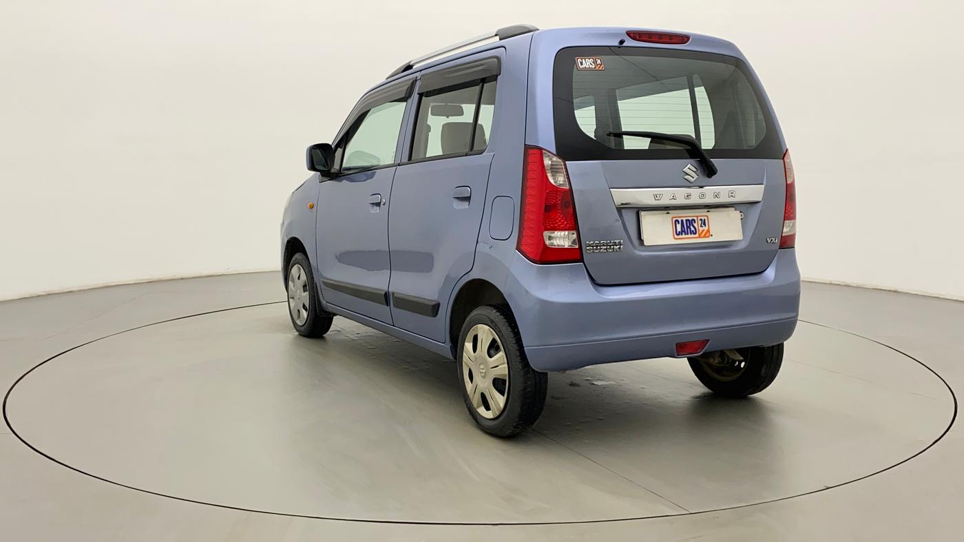 2013 Maruti Wagon R 1.0 VXI, Petrol, Manual, 1,05,115 km, Left Back Diagonal