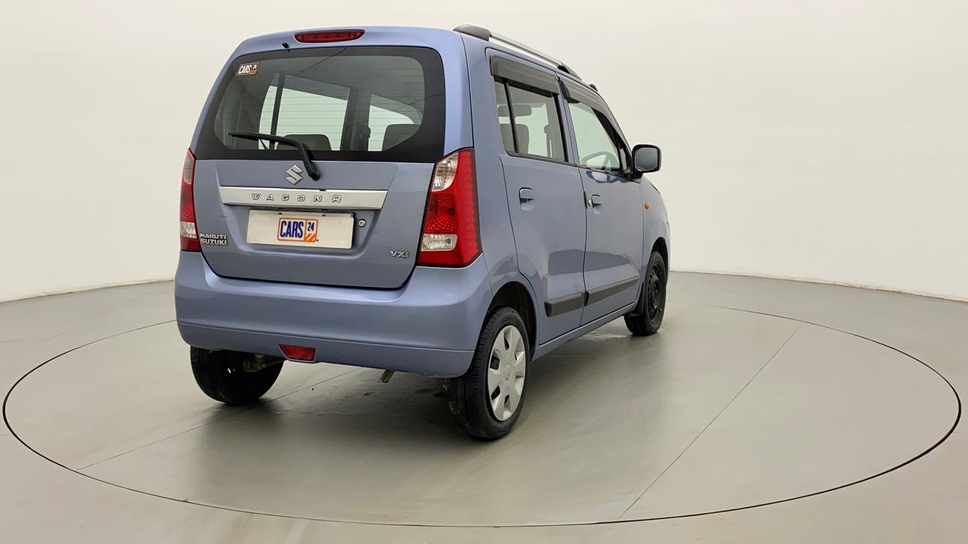 2013 Maruti Wagon R 1.0 VXI, Petrol, Manual, 1,05,115 km, Right Back Diagonal
