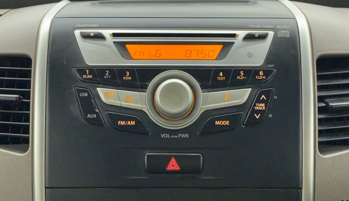 2013 Maruti Wagon R 1.0 VXI, Petrol, Manual, 1,05,115 km, Infotainment System