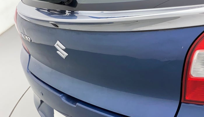 2017 Maruti Baleno ZETA PETROL 1.2, Petrol, Manual, 29,977 km, Dicky (Boot door) - Slightly dented