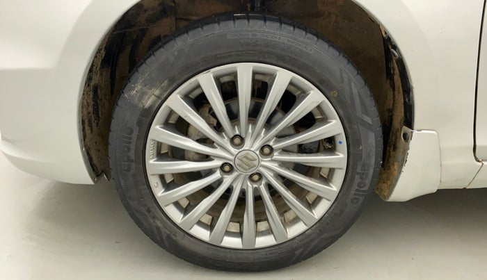 2016 Maruti Ciaz ZXI+, Petrol, Manual, 63,012 km, Left Front Wheel