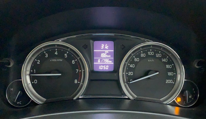 2016 Maruti Ciaz ZXI+, Petrol, Manual, 63,012 km, Odometer Image