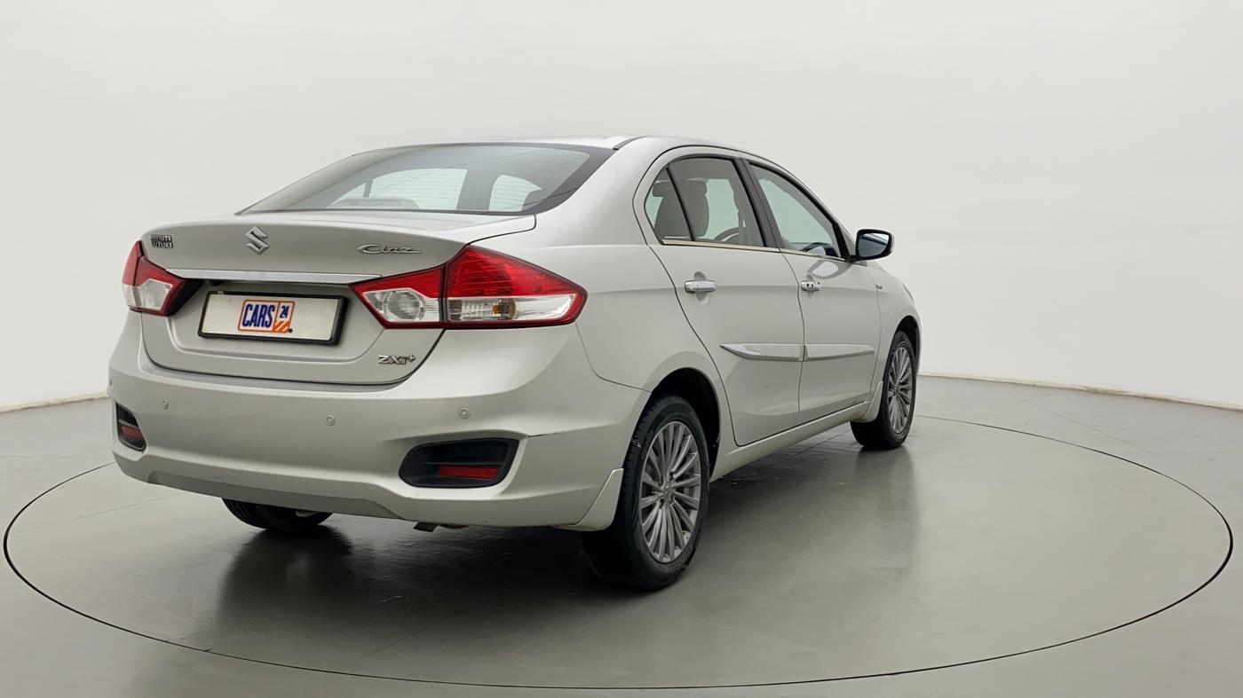 2016 Maruti Ciaz ZXI+, Petrol, Manual, 63,012 km, Right Back Diagonal
