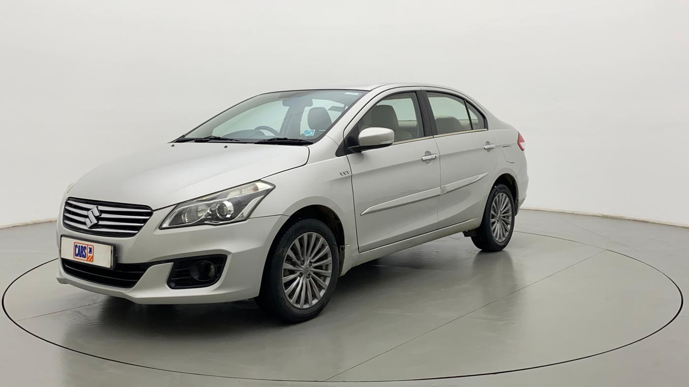 2016 Maruti Ciaz ZXI+, Petrol, Manual, 63,012 km, Left Front Diagonal