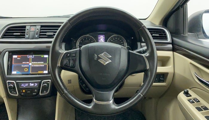 2016 Maruti Ciaz ZXI+, Petrol, Manual, 63,012 km, Steering Wheel Close Up