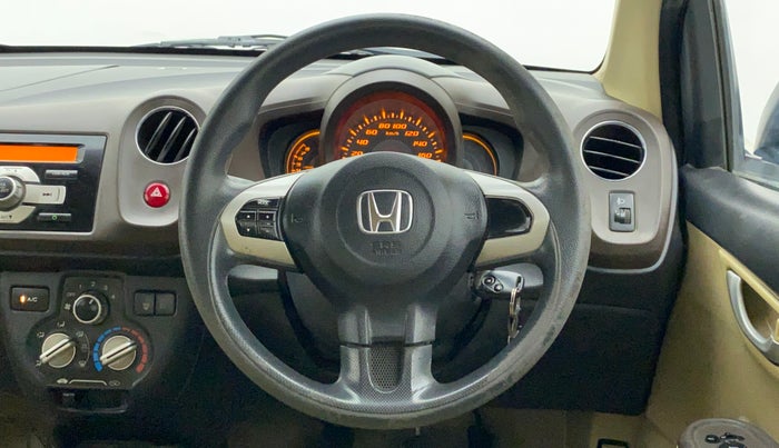 2013 Honda Amaze 1.2L I-VTEC VX, Petrol, Manual, 82,058 km, Steering Wheel Close Up