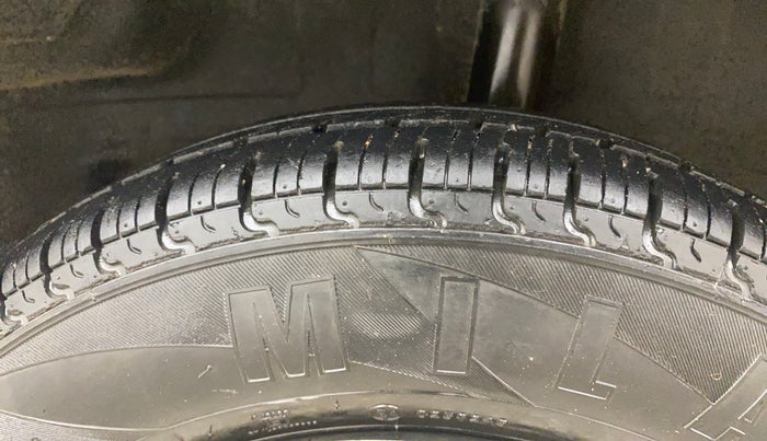 2018 Datsun Redi Go T(O) 1.0, Petrol, Manual, 69,854 km, Left Rear Tyre Tread