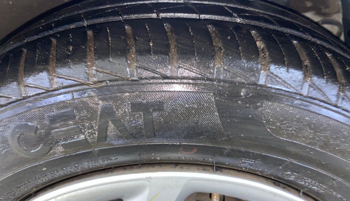 2018 Hyundai Grand i10 MAGNA AT 1.2 KAPPA VTVT, CNG, Automatic, 57,008 km, Left Rear Tyre Tread