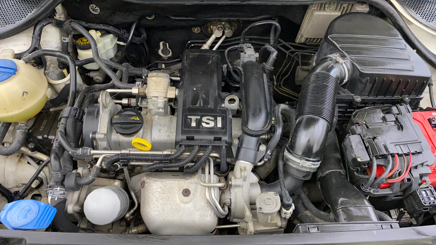 2013 Volkswagen Polo GT TSI AT, Petrol, Automatic, 83,519 km, Engine View