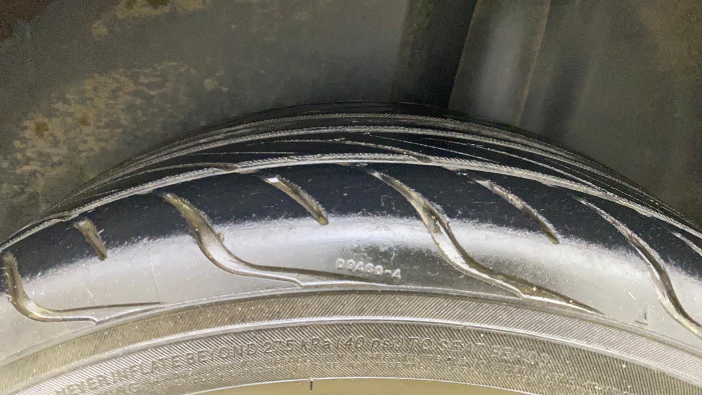 2013 Volkswagen Polo GT TSI AT, Petrol, Automatic, 83,519 km, Left Rear Tyre Tread