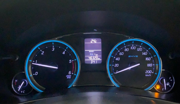 2015 Maruti Ciaz ZDI+ SHVS, Diesel, Manual, 46,320 km, Odometer Image