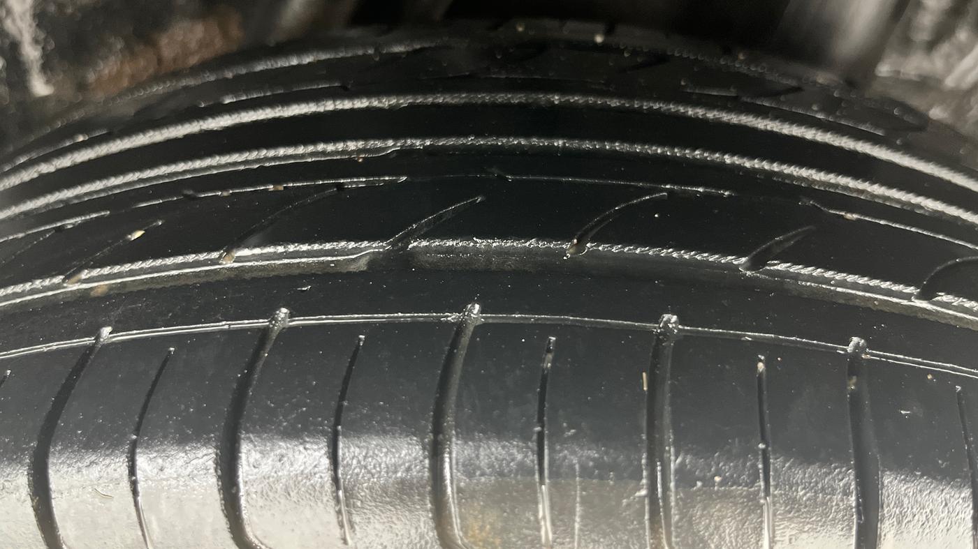 2014 Honda City 1.5L I-VTEC SV, Petrol, Manual, 90,208 km, Left Rear Tyre Tread