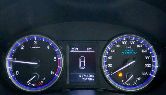 2018 Maruti S Cross ZETA 1.3, Diesel, Manual, 73,478 km, Odometer Image
