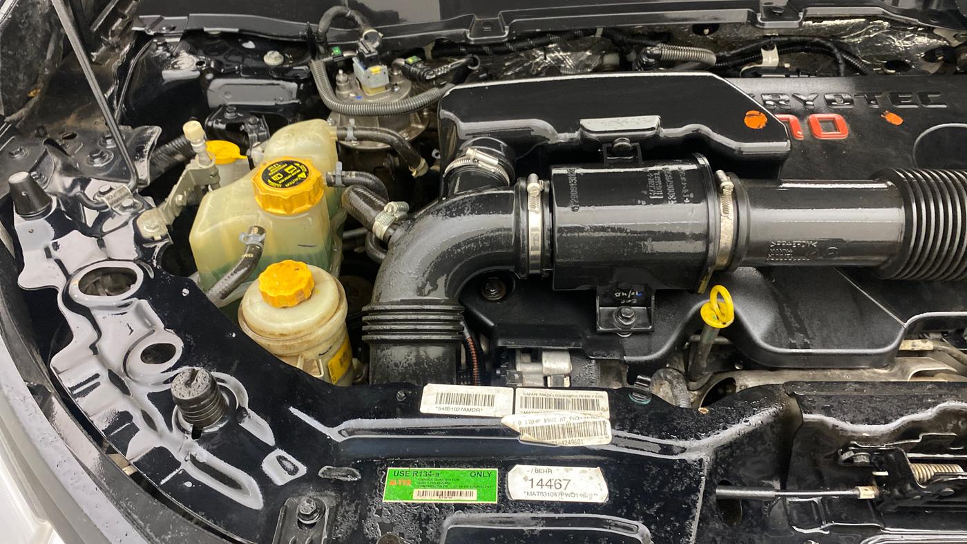 2023 Tata Safari XZA PLUS O RED DARK , Diesel, Automatic, 1,18,926 km, Engine View - Right