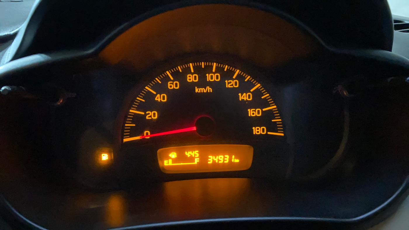 2015 Maruti Celerio VXI, Petrol, Manual, 34,911 km, Odometer Image