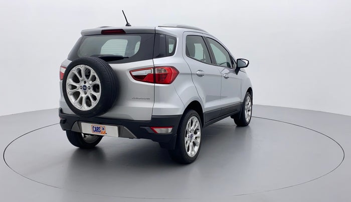2018 Ford Ecosport TITANIUM + 1.5L PETROL AT, Petrol, Automatic, 77,380 km, Right Back Diagonal