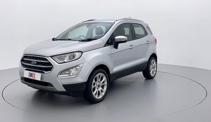 2018 Ford Ecosport TITANIUM + 1.5L PETROL AT, Petrol, Automatic, 77,380 km, Left Front Diagonal