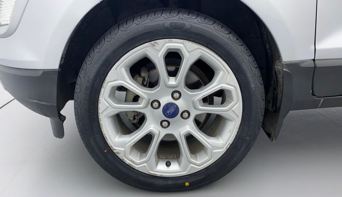 2018 Ford Ecosport TITANIUM + 1.5L PETROL AT, Petrol, Automatic, 77,380 km, Left Front Wheel