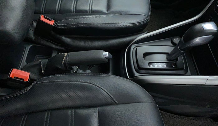 2018 Ford Ecosport TITANIUM + 1.5L PETROL AT, Petrol, Automatic, 77,380 km, Gear Lever