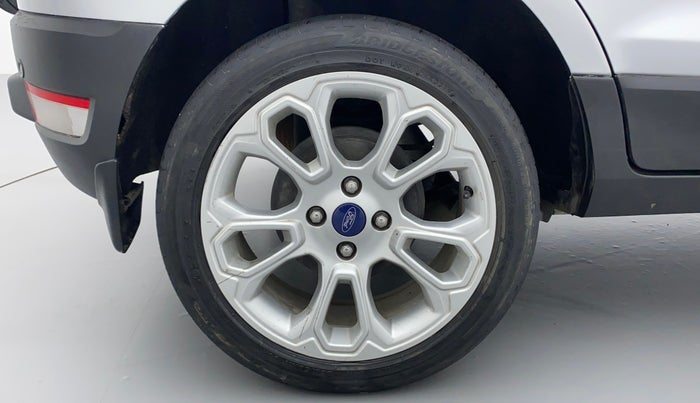 2018 Ford Ecosport TITANIUM + 1.5L PETROL AT, Petrol, Automatic, 77,380 km, Right Rear Wheel