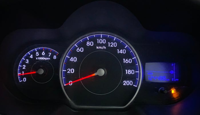 2015 Hyundai i10 MAGNA 1.1, Petrol, Manual, 1,24,487 km, Odometer Image