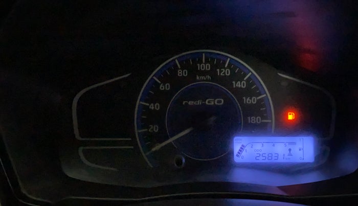 2020 Datsun Redi Go T, Petrol, Manual, 25,838 km, Odometer Image