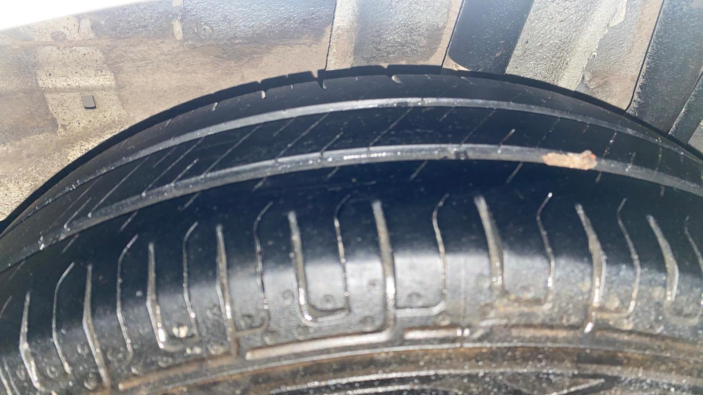 2017 Tata Tiago XM PETROL, Petrol, Manual, 55,831 km, Left Rear Tyre Tread