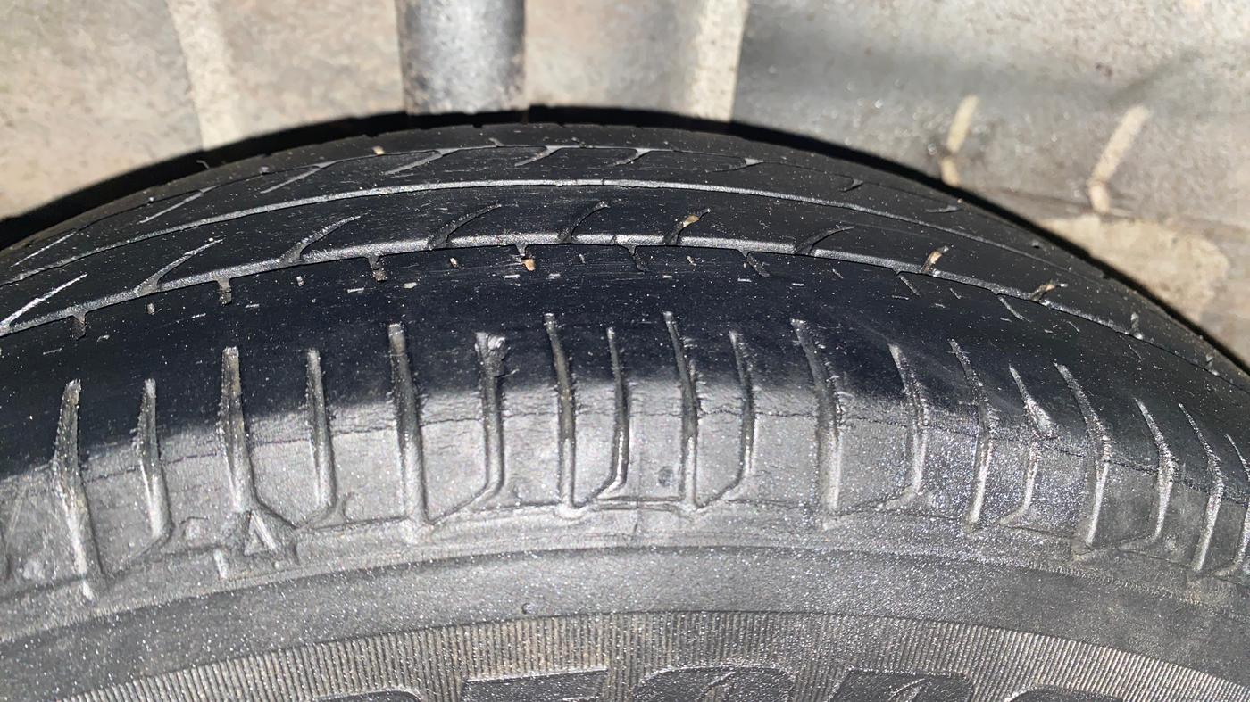 2017 Tata Tiago XM PETROL, Petrol, Manual, 55,831 km, Right Rear Tyre Tread