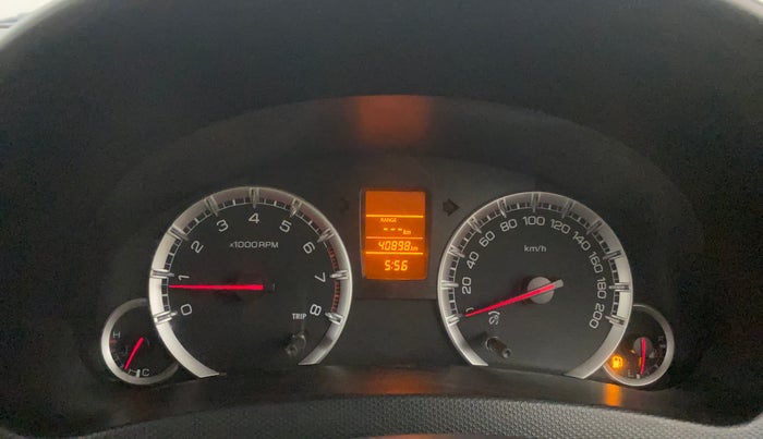 2013 Maruti Swift Dzire VXI, Petrol, Manual, 40,877 km, Odometer Image