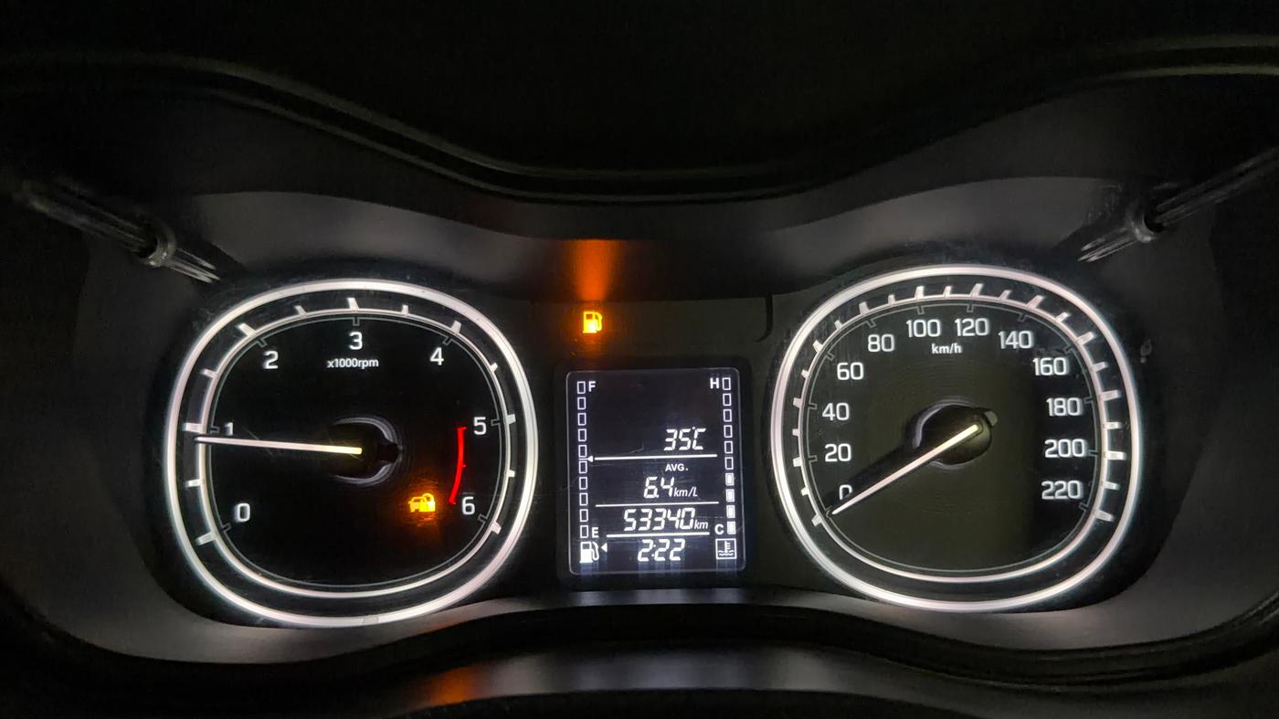2019 Maruti Vitara Brezza ZDI PLUS DUAL TONE, Diesel, Manual, 53,330 km, Odometer Image