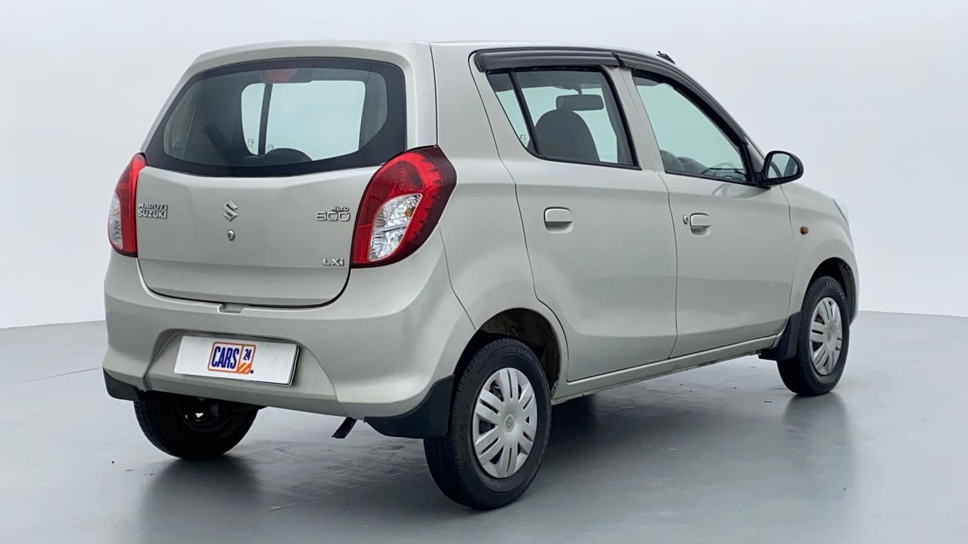 2014 Maruti Alto 800 LXI, Petrol, Manual, 24,316 km, Right Back Diagonal (45- Degree) View