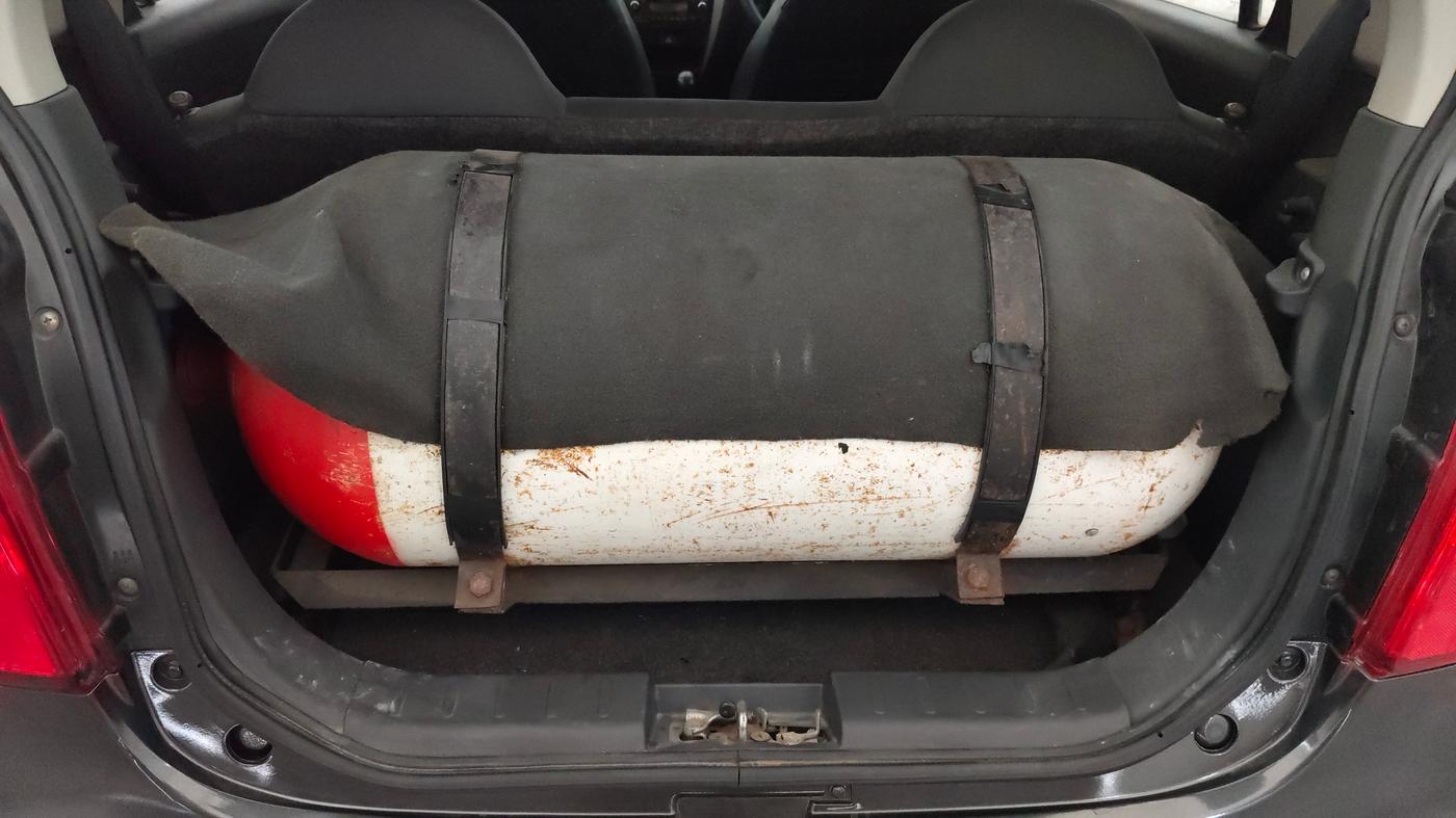 2017 Maruti Alto 800 VXI, CNG, Manual, 71,105 km, Boot Inside