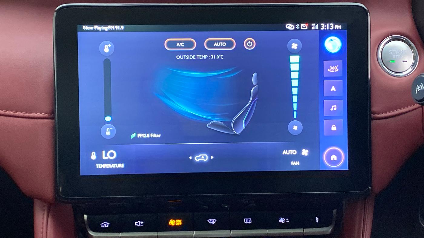 2021 MG ASTOR SAVVY 1.5 CVT S RED, Petrol, Automatic, 17,228 km, Automatic Climate Control