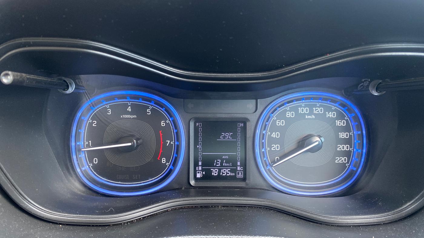 2022 Maruti Vitara Brezza ZXI, Petrol, Manual, 78,193 km, Odometer Image