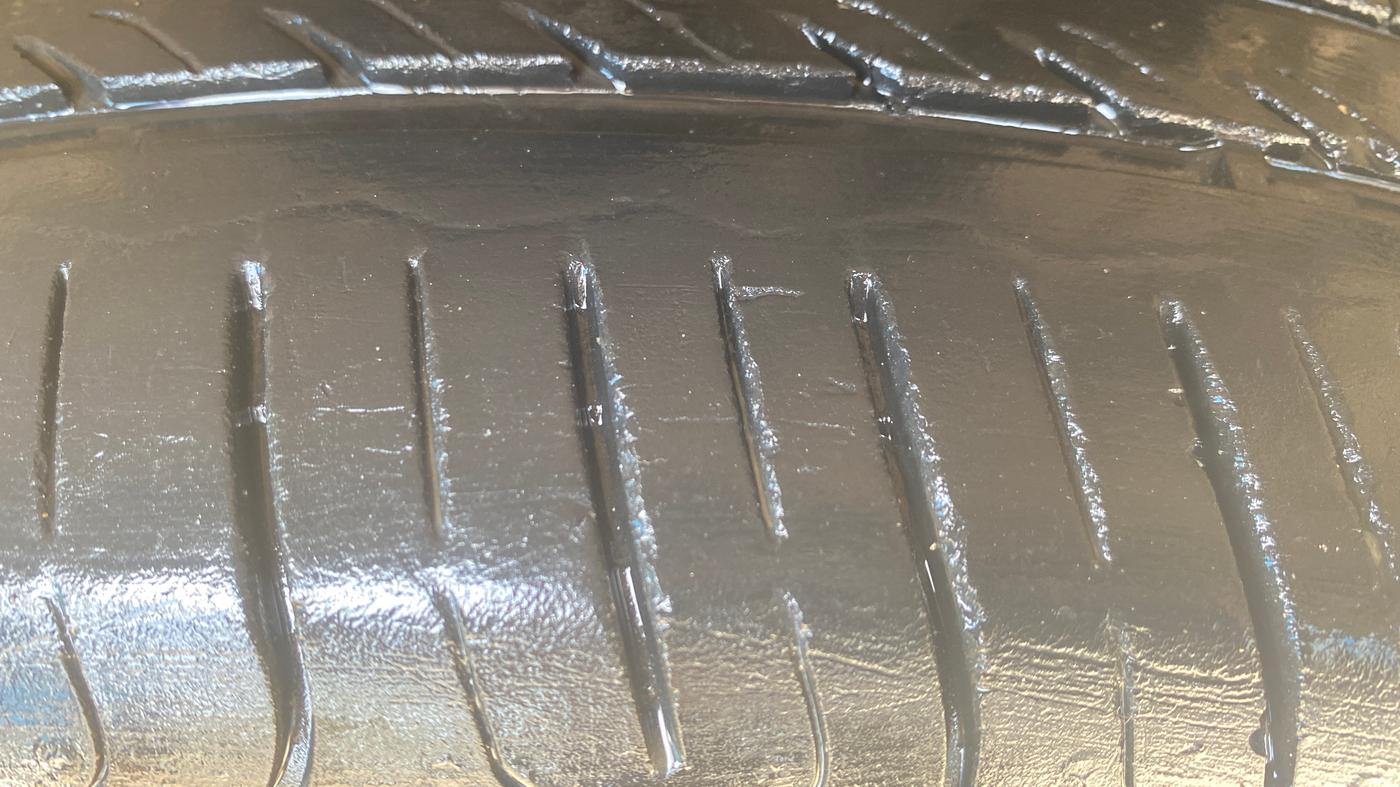 2022 Maruti Vitara Brezza ZXI, Petrol, Manual, 78,193 km, Left Front Tyre Tread