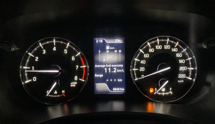 2022 Toyota Glanza G, Petrol, Manual, 68,253 km, Odometer Image