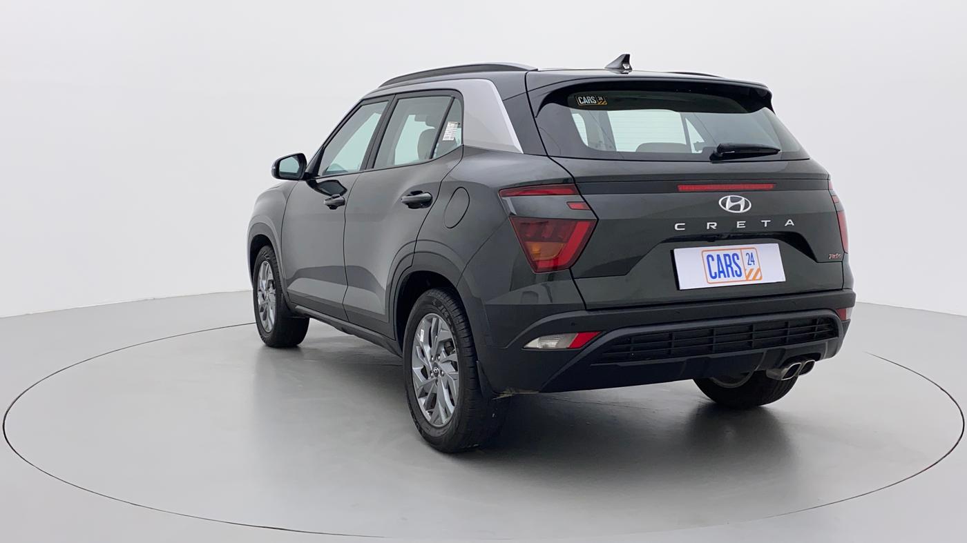 2021 Hyundai Creta SX 1.4 TURBO DCT, Petrol, Automatic, 5,811 km, Left Back Diagonal