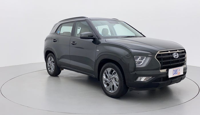 2021 Hyundai Creta SX 1.4 TURBO DCT, Petrol, Automatic, 5,811 km, Right Front Diagonal