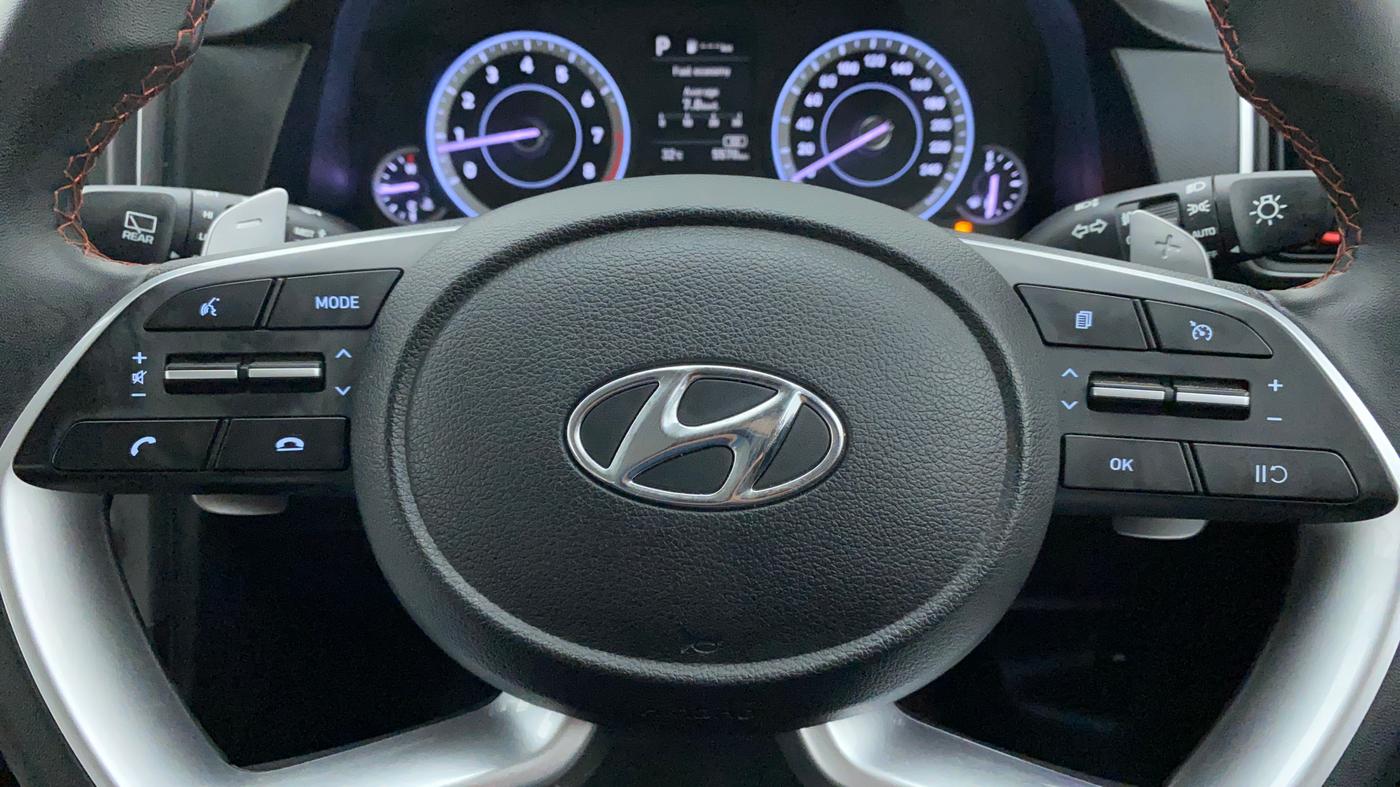 2021 Hyundai Creta SX 1.4 TURBO DCT, Petrol, Automatic, 5,811 km, Paddle Shifters
