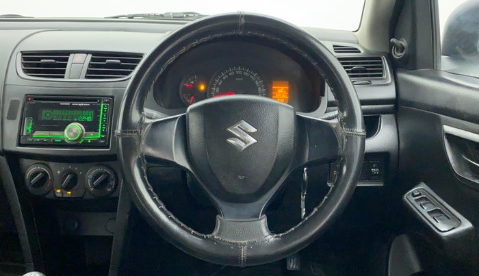 2012 Maruti Swift LXI, Petrol, Manual, 54,593 km, Steering Wheel Close Up