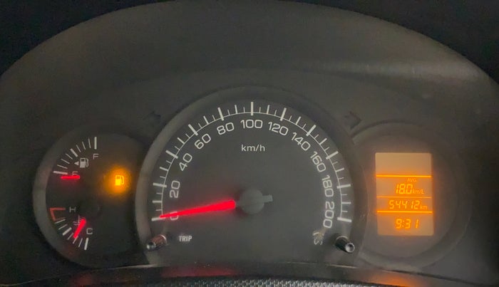 2012 Maruti Swift LXI, Petrol, Manual, 54,593 km, Odometer Image