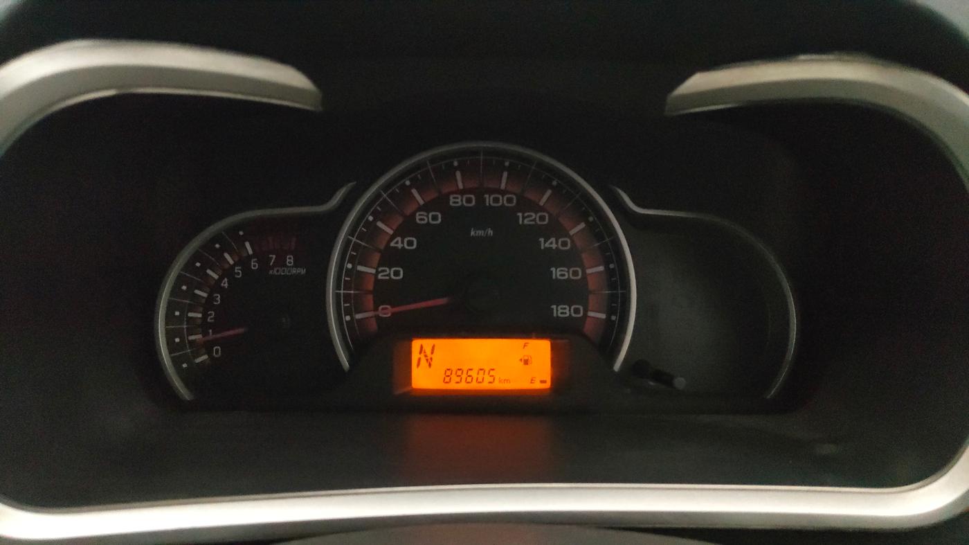 2015 Maruti Alto K10 VXI AMT, Petrol, Automatic, 89,591 km, Odometer Image