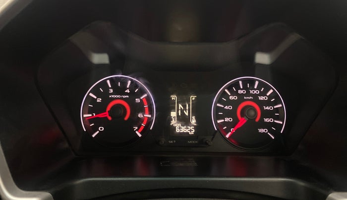 2017 Mahindra Kuv100 K6 PLUS 6 STR, Petrol, Manual, 63,581 km, Odometer Image